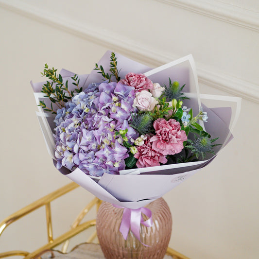 Bouquet with hydrangea