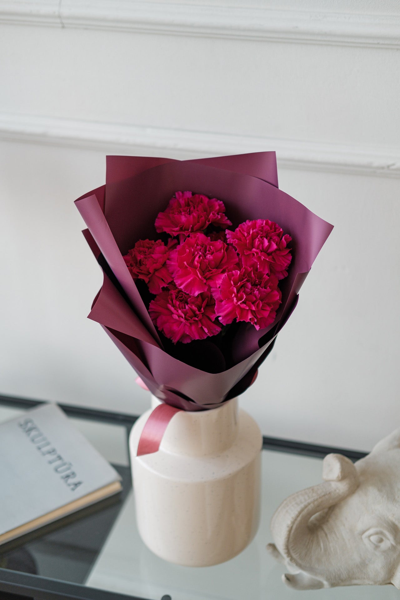 bouquet of carnations